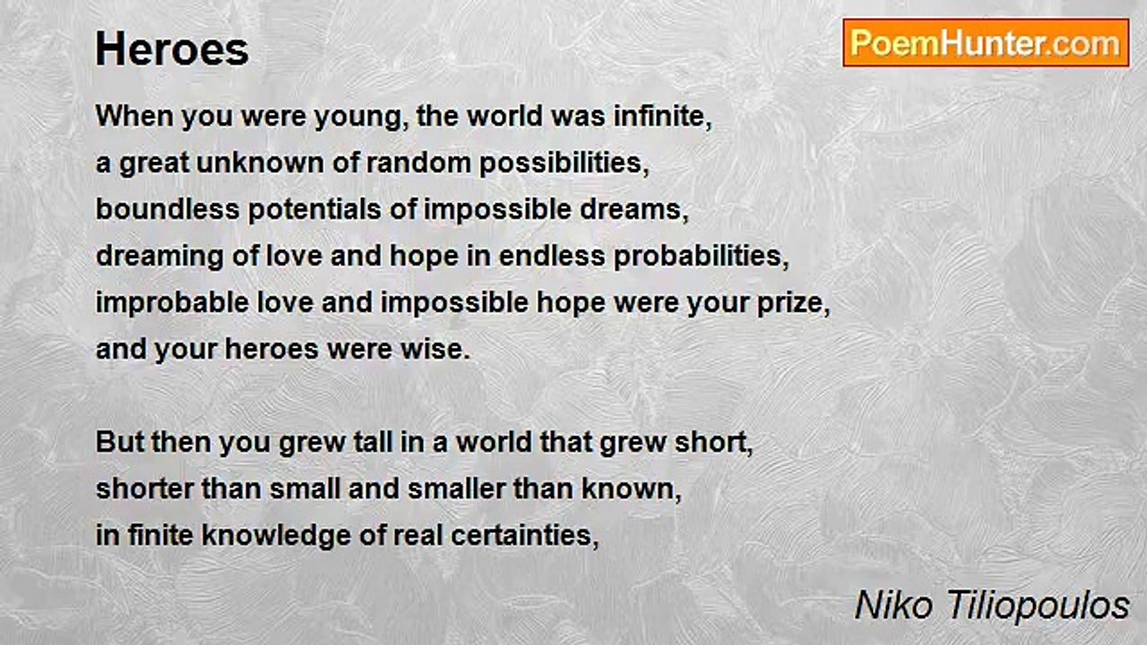 Niko Tiliopoulos - Heroes