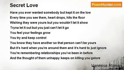 Vanessa Roman - Secret Love