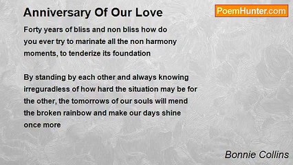 Bonnie Collins - Anniversary Of Our Love