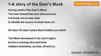 sarwar chowdhury - 1-A story of the Deer's Musk