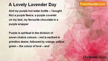 Margaret Alice - A Lovely Lavender Day