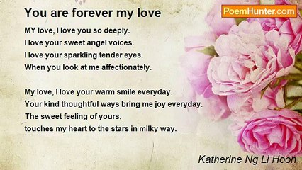 Katherine Ng Li Hoon - You are forever my love