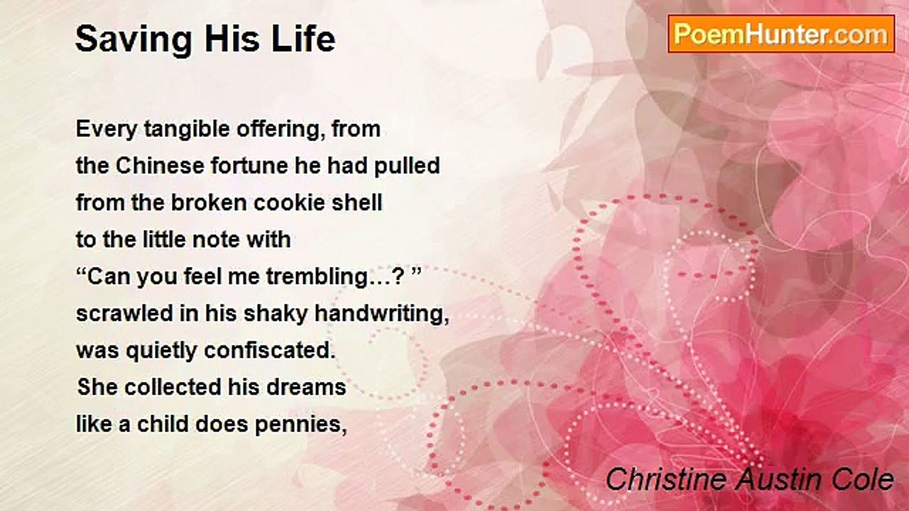 Christine Austin Cole - Saving His Life