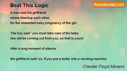 Chester Floyd Minami - Beat This Logic
