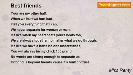 Miss Remy - Best friends