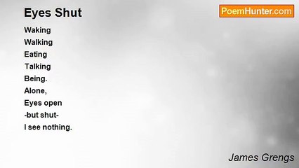 James Grengs - Eyes Shut