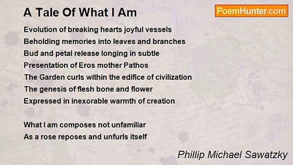 Phillip Michael Sawatzky - A Tale Of What I Am