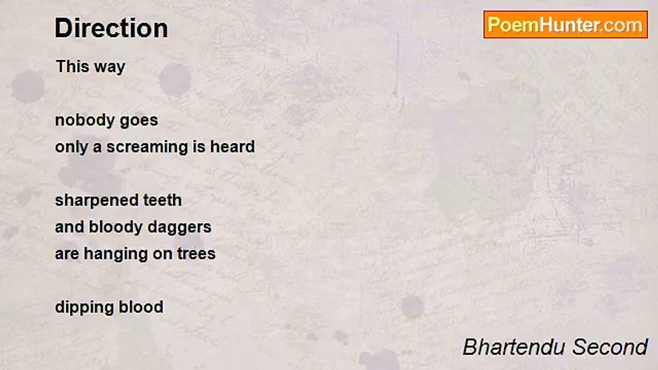 Bhartendu Second - Direction
