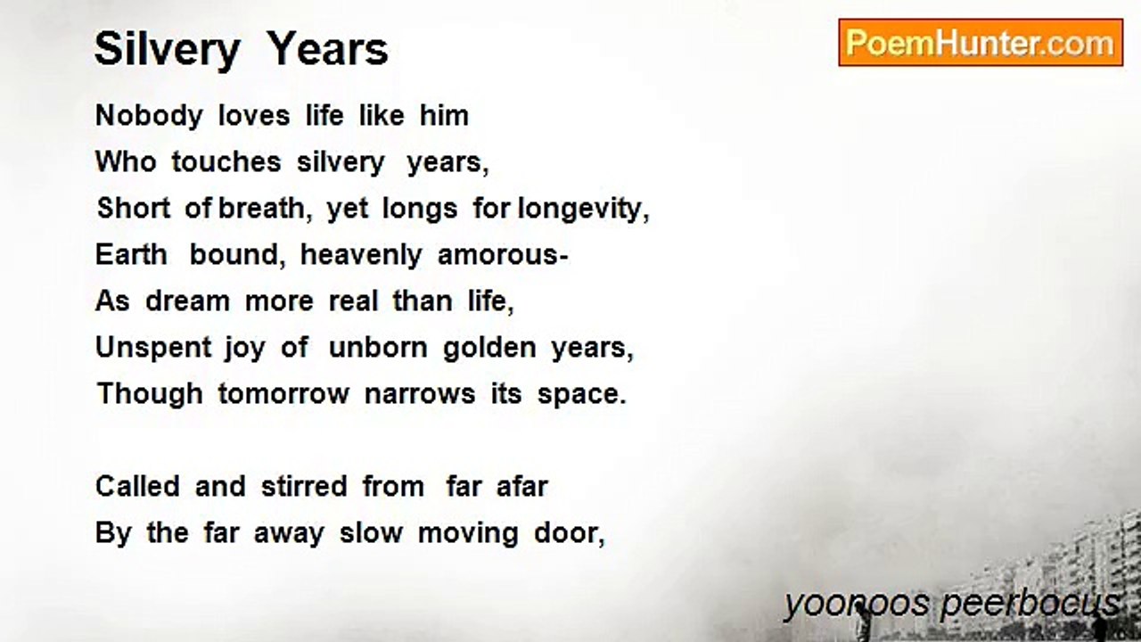 yoonoos peerbocus - Silvery  Years