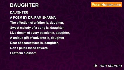 dr. ram sharma - DAUGHTER