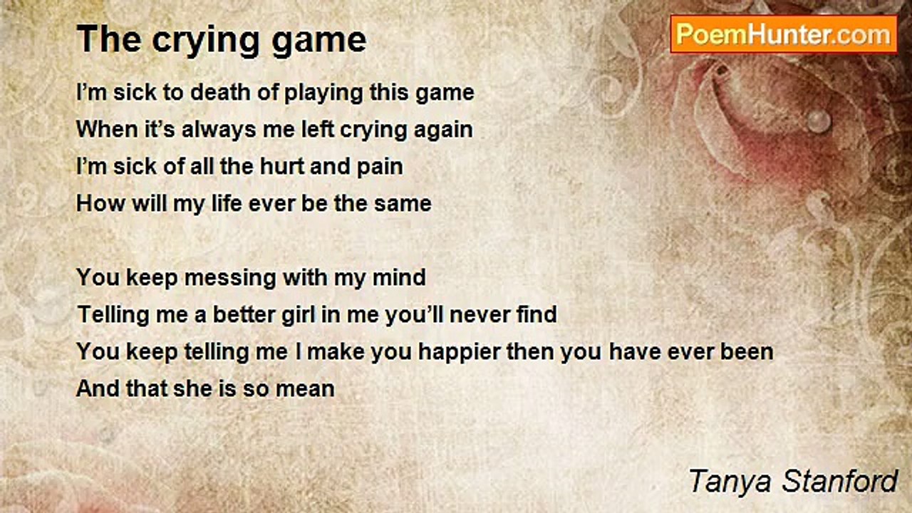 Tanya Stanford - The crying game