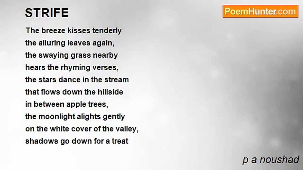 p a noushad - STRIFE
