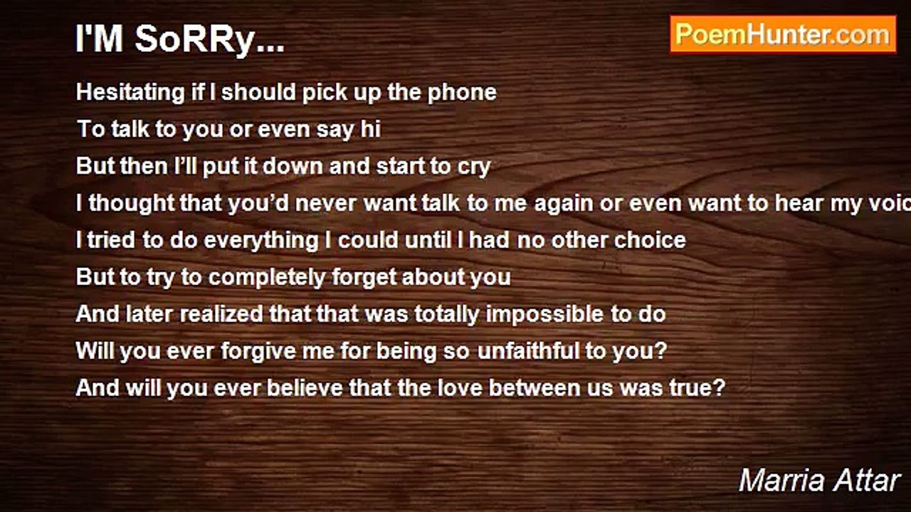 Marria Attar - I'M SoRRy...