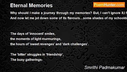Smrithi Padmakumar - Eternal Memories