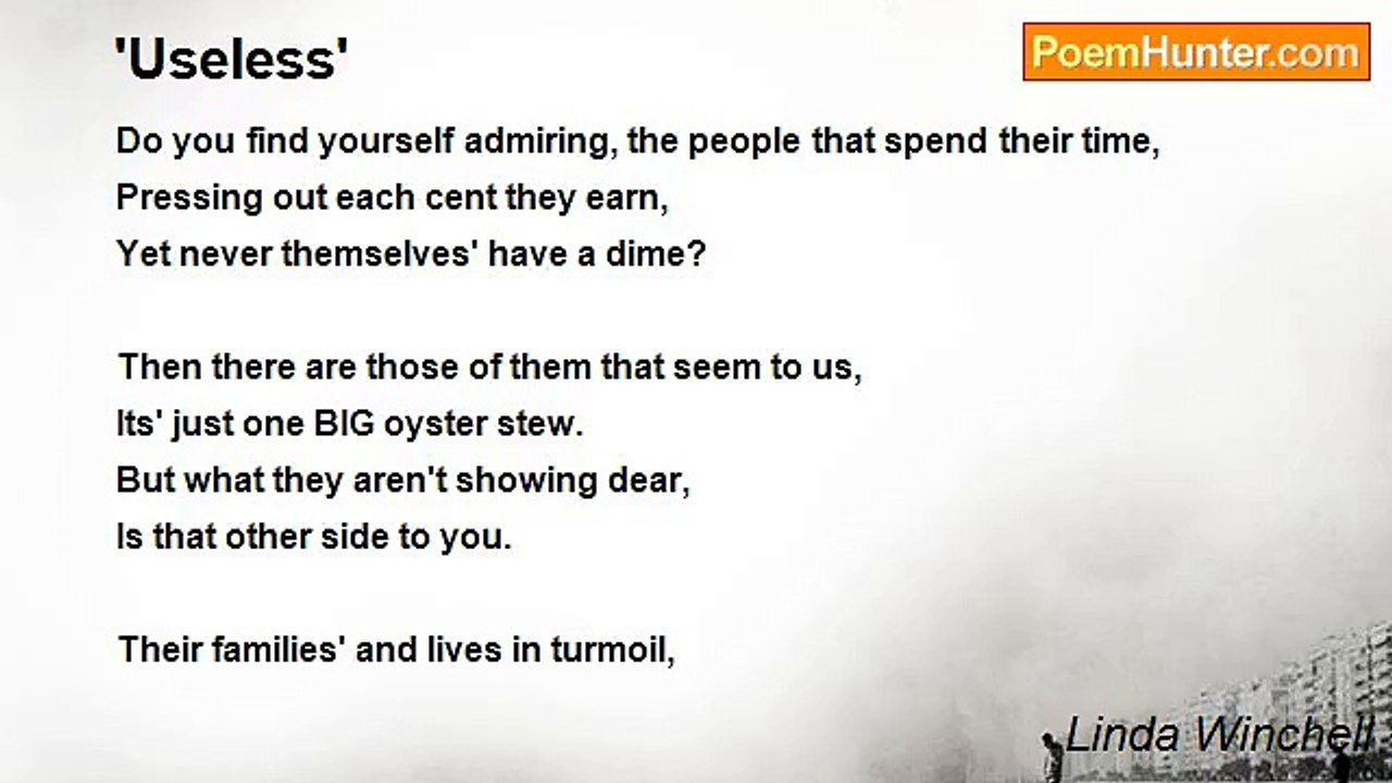 Linda Winchell - 'Useless'