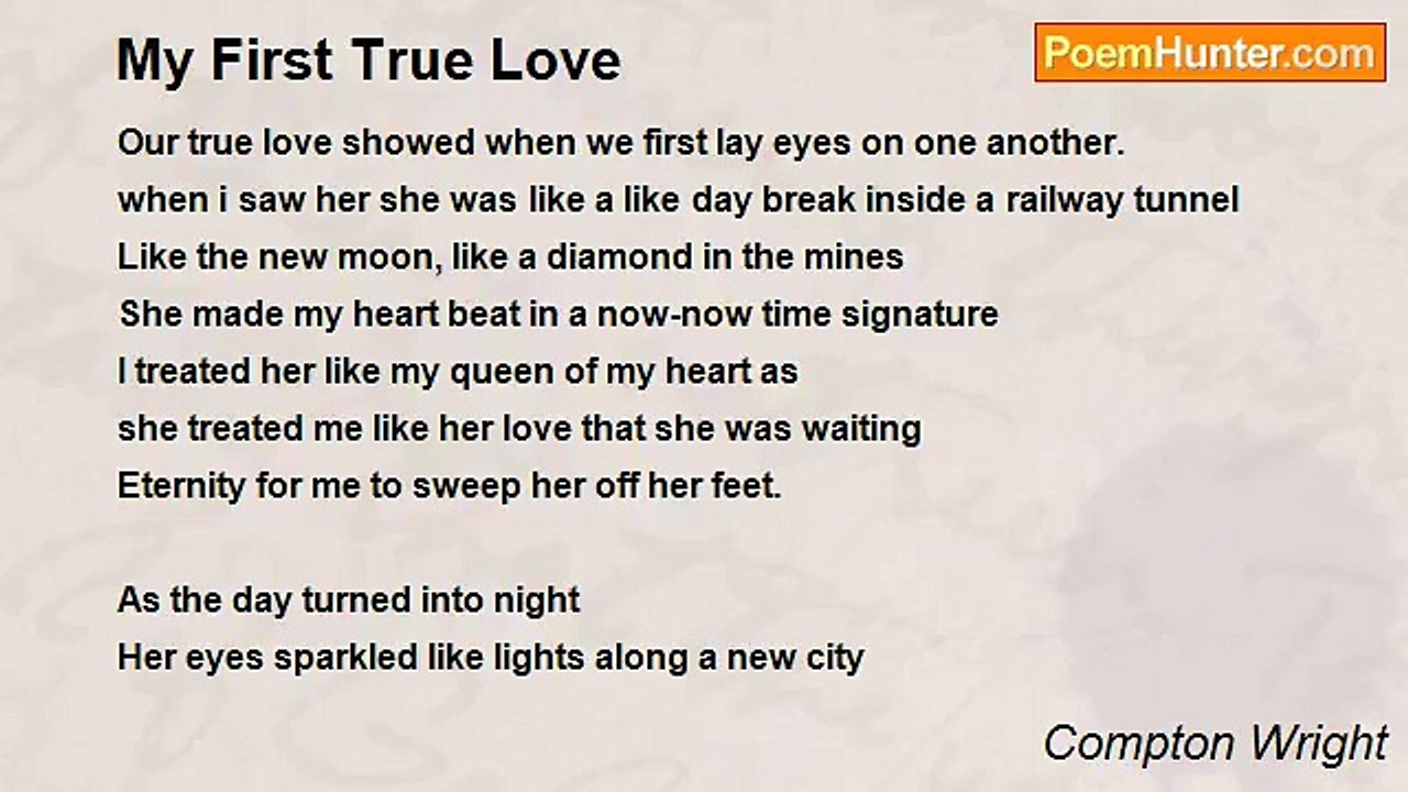 Compton Wright - My First True Love