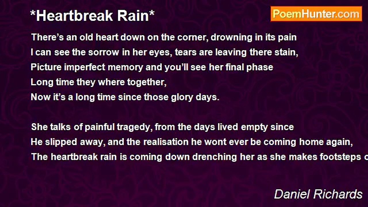 Daniel Richards - *Heartbreak Rain*