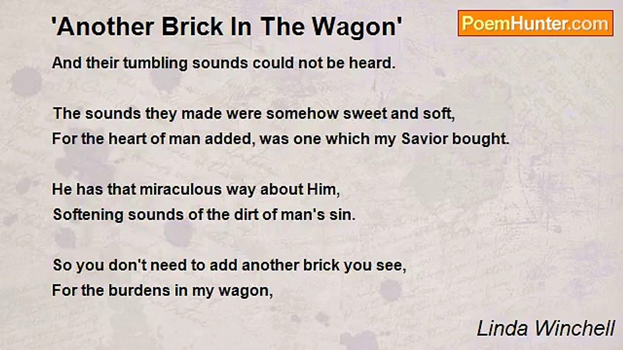 Linda Winchell - 'Another Brick In The Wagon'