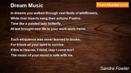 Sandra Fowler - Dream Music