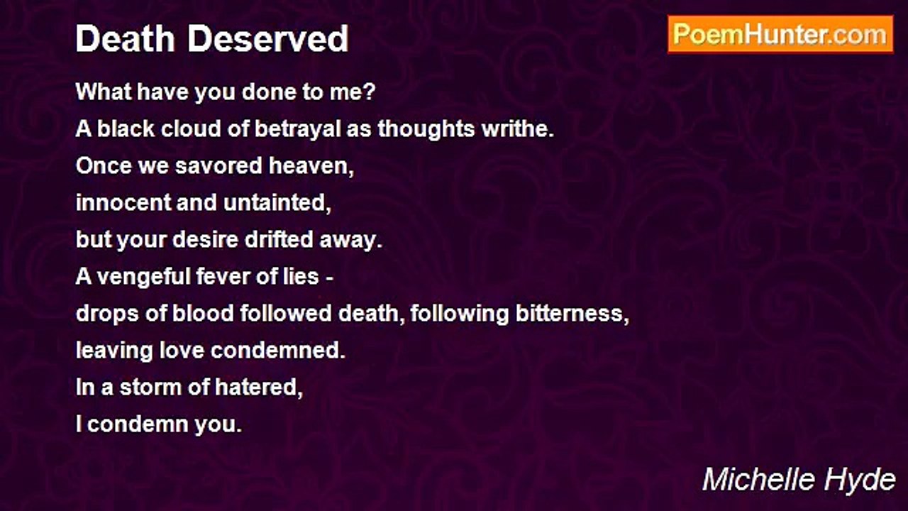 Michelle Hyde - Death Deserved