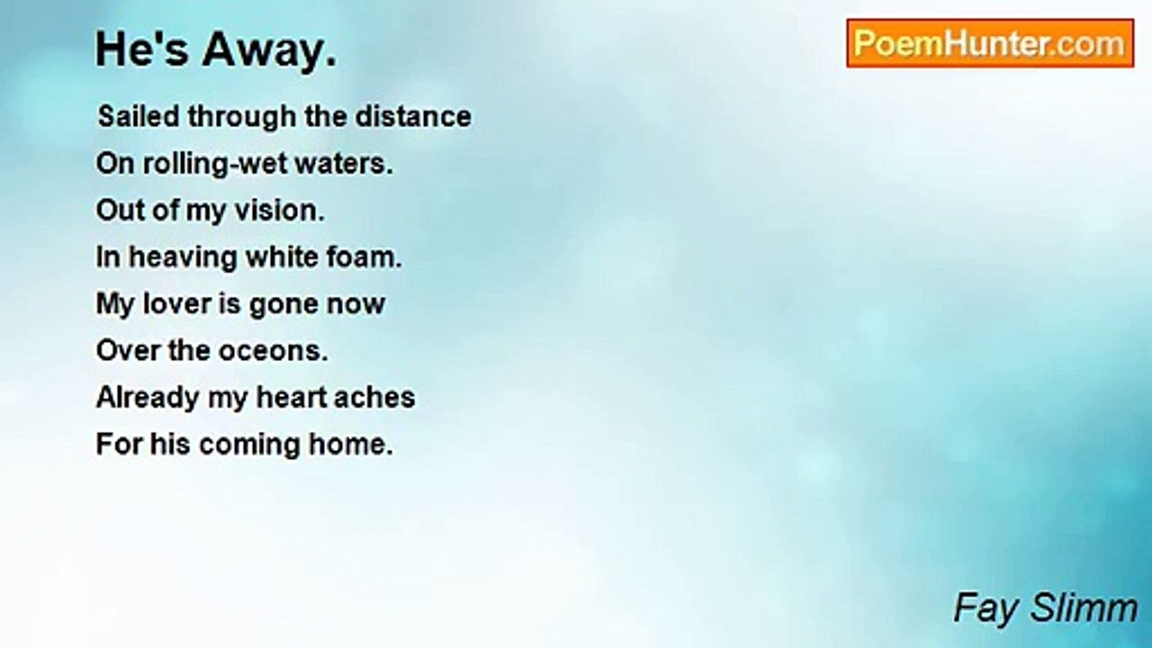 Fay Slimm - He's Away.