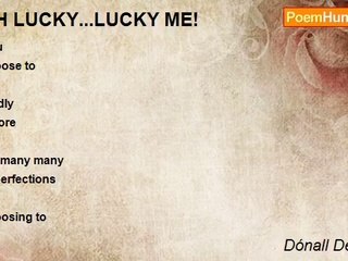 Dónall Dempsey - OH LUCKY...LUCKY ME!