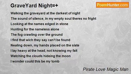 Pirate Love Magic Man - GraveYard Night=+