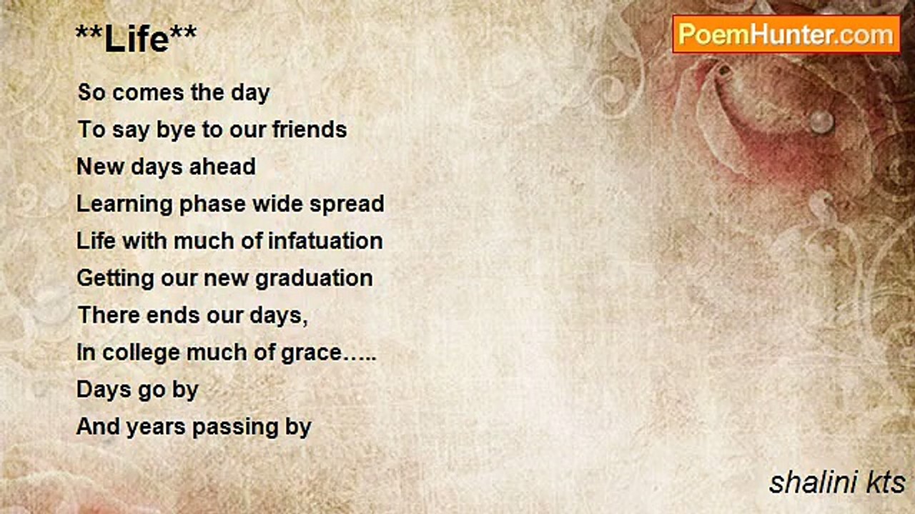 shalini kts - **Life**