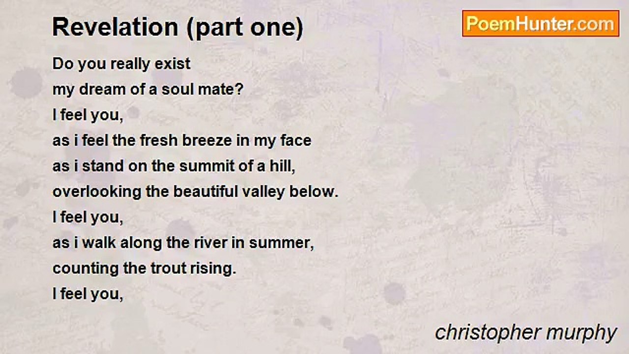 christopher murphy - Revelation (part one)
