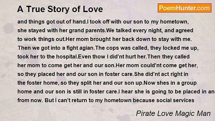 Pirate Love Magic Man - A True Story of Love