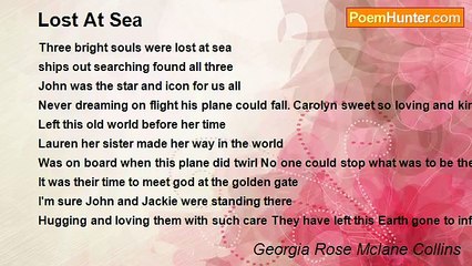 Georgia Rose Mclane Collins - Lost At Sea