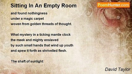 David Taylor - Sitting In An Empty Room