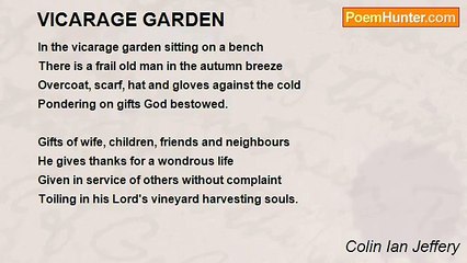 Colin Ian Jeffery - VICARAGE GARDEN