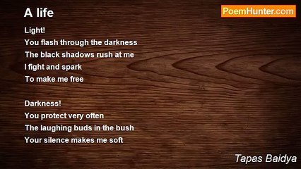 Tapas Baidya - A life