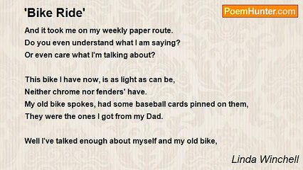 Linda Winchell - 'Bike Ride'