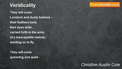 Christine Austin Cole - Veridicality