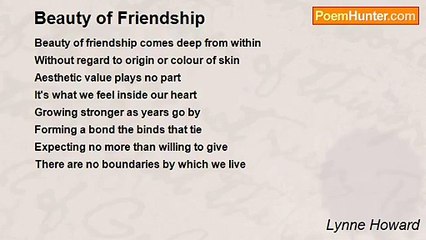 Lynne Howard - Beauty of Friendship