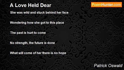 Patrick Oswald - A Love Held Dear