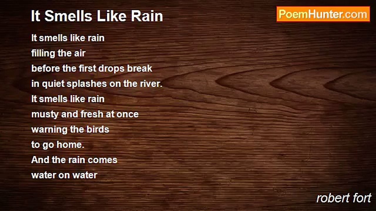 robert fort - It Smells Like Rain