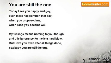 Amber Cage - You are still the one