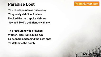 David Keig - Paradise Lost