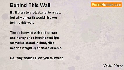 Viola Grey - Behind This Wall