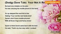 JoJo Bean - (Dodgy Dave Tale)  Your Not A Real Santa