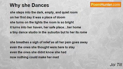 Joi Till - Why she Dances