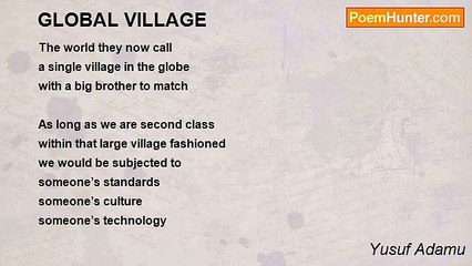Yusuf Adamu - GLOBAL VILLAGE