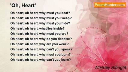 Whitney Albright - 'Oh, Heart'