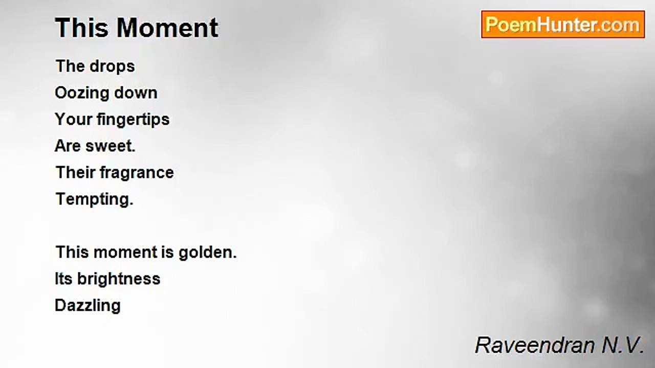 Raveendran N.V. - This Moment