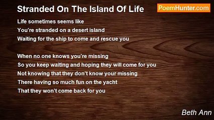 Beth Ann - Stranded On The Island Of Life