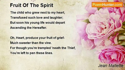 Jean Mallette - Fruit Of The Spirit