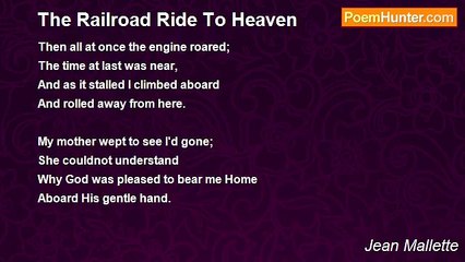Jean Mallette - The Railroad Ride To Heaven